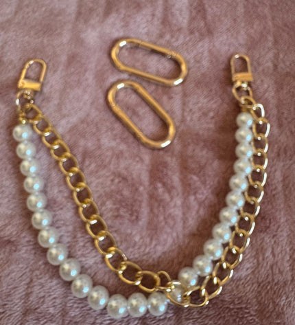 Accessory for handbags - Chain of Pearls