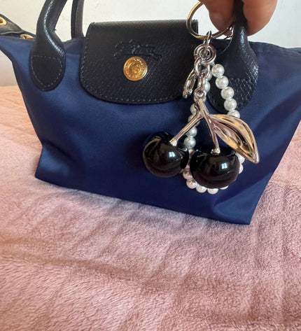 Handbag accessory - cherry